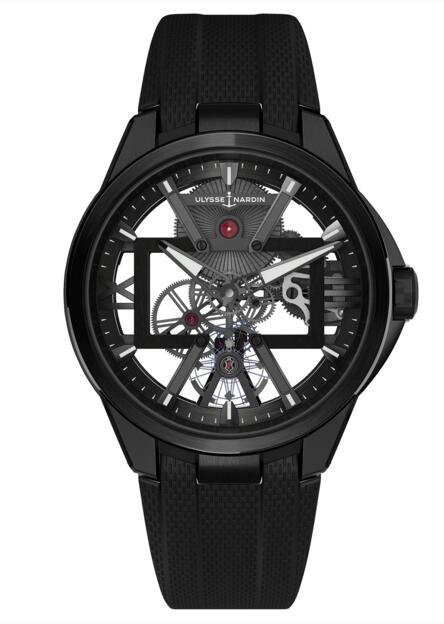 Buy Discount Ulysse Nardin Skeleton X 3713-260-3/BLACK Replica watch Online